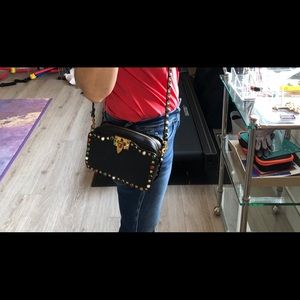 Not authentic Valentino.. All leather, top quality